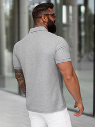 Pánska Polokošeľa Sivá OZONEE NB/MT3142