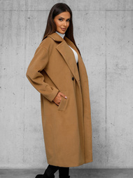 Dámsky kabát camelový OZONEE JS/11Z8161
