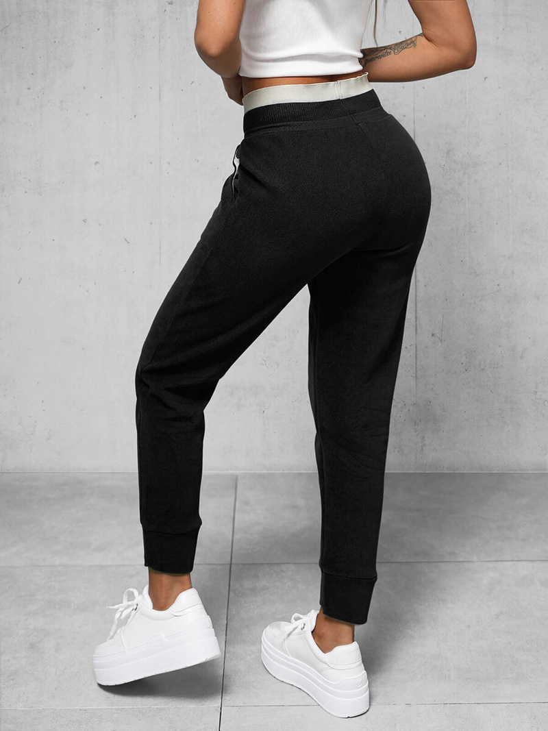 Dámske Tepláky Čierne OZONEE O/10658