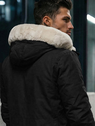 Pánska Zimná Bunda Čierna OZONEE JS/5M120/392Z