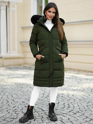 Dámska bunda khaki OZONEE O/W377Z