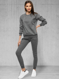 Dámska tepláková súprava grafitová OZONEE 17