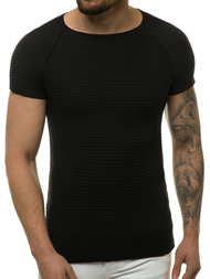 Pánsky sveter Čierny OZONEE L/2297