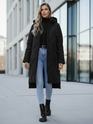 Dámska bunda čierna OZONEE JS/5M3168/392Z