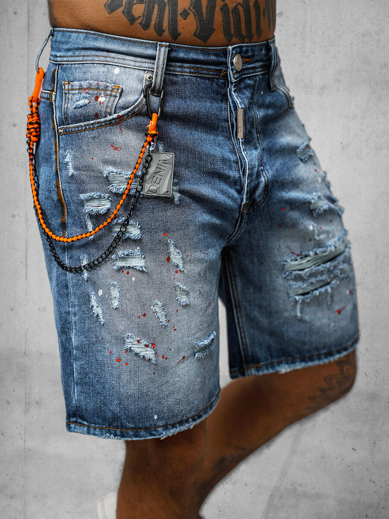 Pánske Kraťasy Modré OZONEE O/VIP/2412