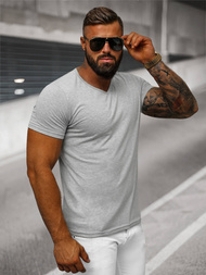 Pánske Tričko Sivé OZONEE JS/712007Z