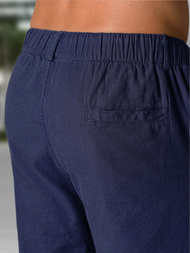 Pánske Chino Kraťasy Námornícke Modré OZONEE TMK/DC809/3Z