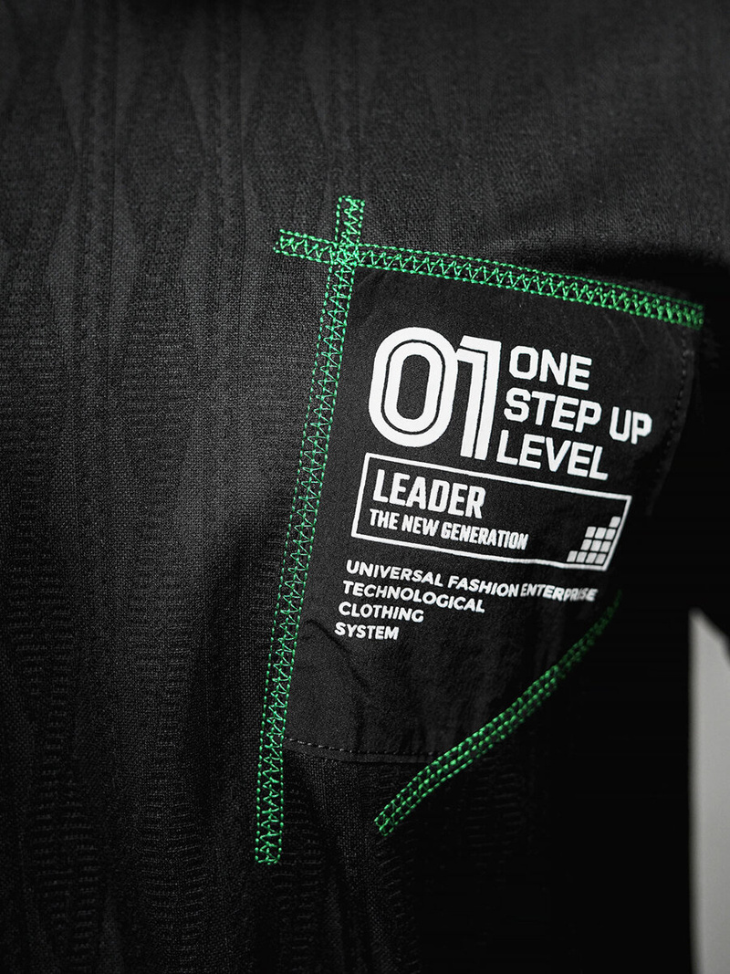 Pánske Tričko Čierne OZONEE O/3C333