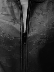 Pánska Bunda Čierna OZONEE O/3A63