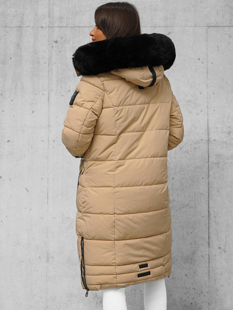 Dámska bunda béžová OZONEE O/W377