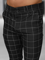 Pánske Chino Nohavice Čierne OZONEE DJ/5505Z