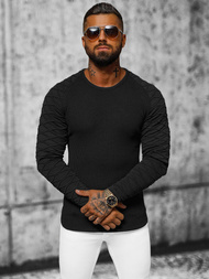 Pánsky Sveter Čierny OZONEE L/2486Z