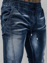 Pánske Jogger Nohavice Tmavomodré OZONEE NB/MP0115BS