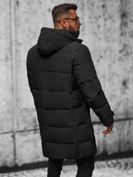 Pánska Bunda Čierna OZONEE JS/31M5011