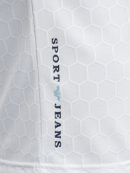 Pánska Polokošeľa Biela OZONEE O/QQ922