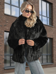 Dámska bunda čierna OZONEE JS/11Z8261