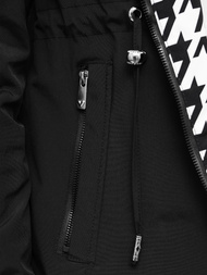 Dámska Bunda Čierna OZONEE JS/16M9252/392