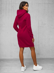 Dámska Mikina Bordová OZONEE JS/YS10005/21Z