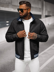 Pánska Bunda Čierna OZONEE JS/5M3101/392Z