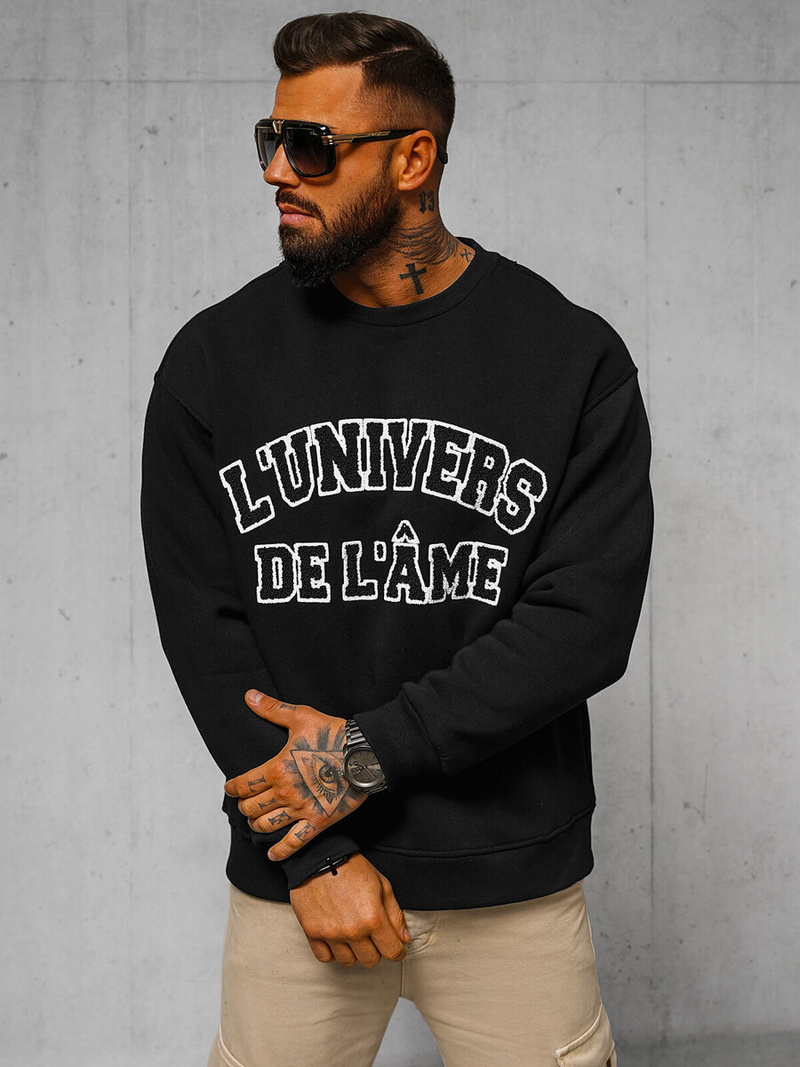 Mikina Čierna OZONEE O/SWE23055