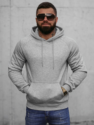 Pánska Mikina Sivá OZONEE O/8B151/2