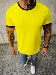 Pánske Tričko Žltý OZONEE JS/8T83/28