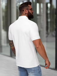 Pánska Polokošeľa Bielé OZONEE NB/MT3121