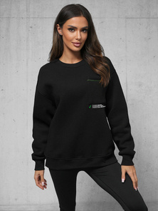 Mikina Čierna OZONEE O/SWE23022Z