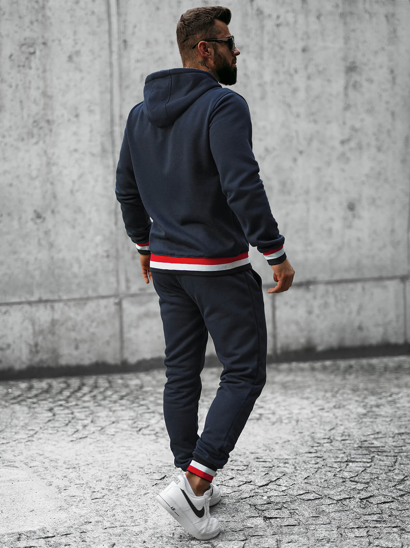 Pánska Tepláková Súprava Námornícky Modry OZONEE JS/8C65/25