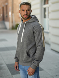 Pánska Mikina Grafitová OZONEE JS/8B1730/5