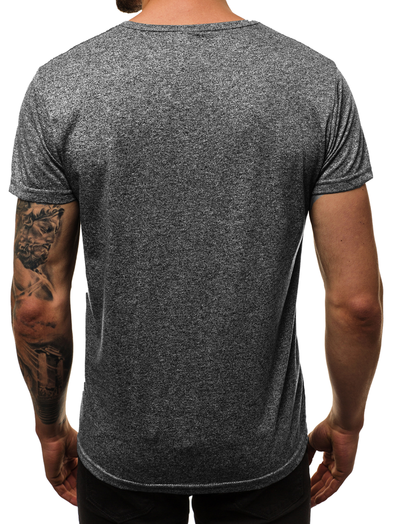 Pánske Tričko Čierne OZONEE JS/KS2056