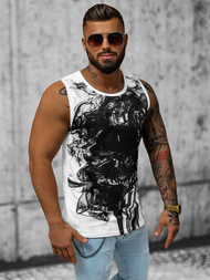 Pánske Tričko Biele OZONEE O/T106/1