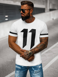 Pánske Tričko Biele OZONEE O/8T1262/1