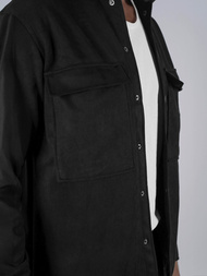 Pánska Košeľa Čierna OZONEE O/GOM23039