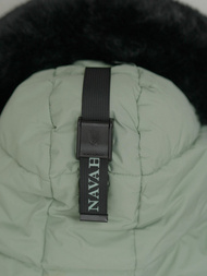 Dámska bunda mentolová OZONEE O/W377Z