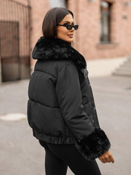 Dámska Zimná Bunda Čierna OZONEE O/H833