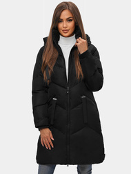 Dámska Zimná Bunda Čierna OZONEE JS/5M733/392