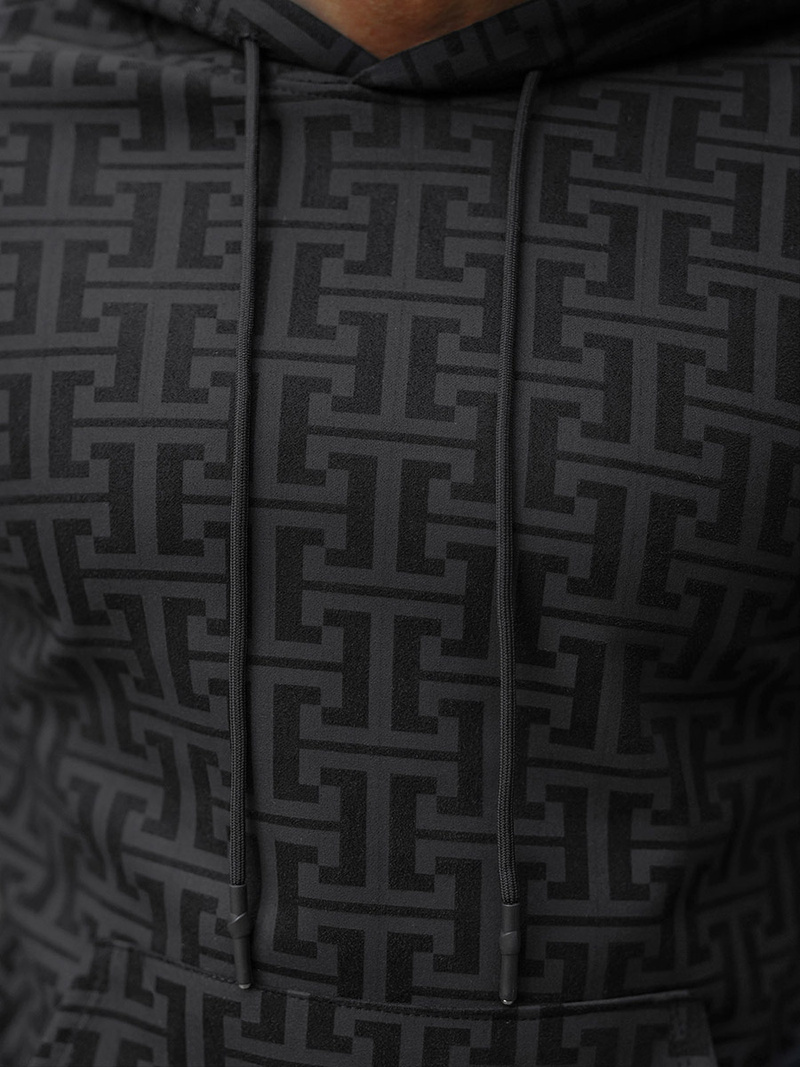 Pánska Tepláková Súprava Čierny OZONEE O/D7263/9102