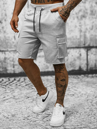 Pánske Kraťasy Sivé OZONEE JS/8K1128/2