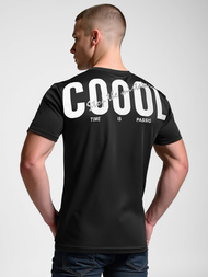 Pánske Tričko Čierne OZONEE O/T1278/3Z