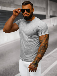 Pánske Tričko Sivé OZONEE JS/712005Z