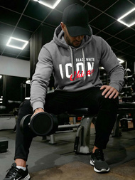 Pánska Mikina Grafitová OZONEE JS/8B1736/5