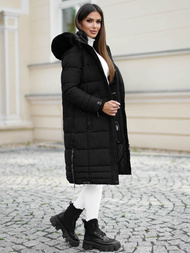 Dámska bunda čierna OZONEE O/W377Z
