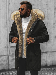 Pánska Bunda Čierna OZONEE O/5578