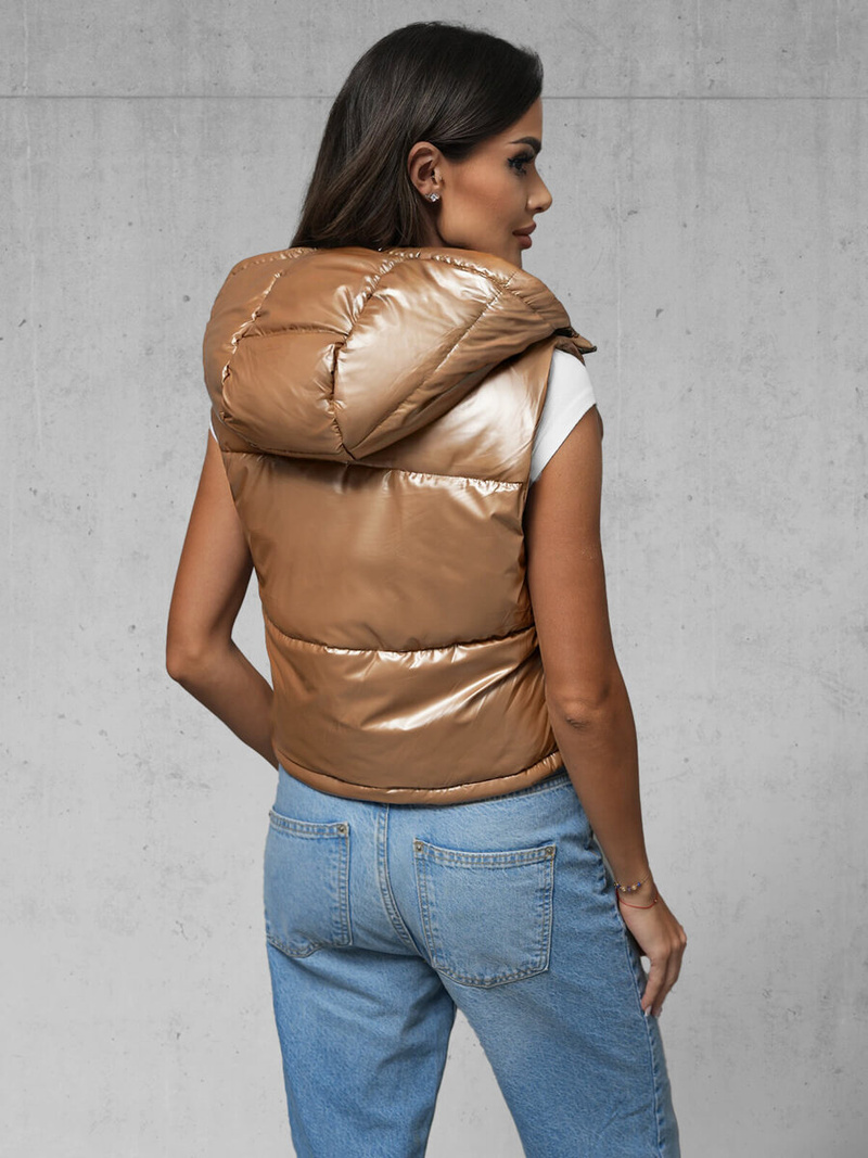 Dámska Vesta Zlato OZONEE JS/5M3190/84