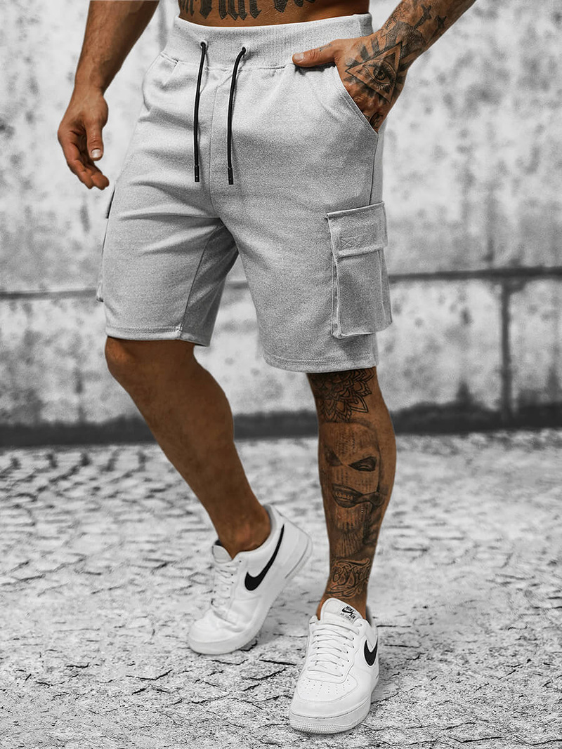 Pánske Kraťasy Sivé OZONEE JS/8K1128/2