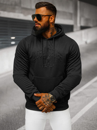 Pánska Mikina Čierna OZONEE JS/27B6511/3