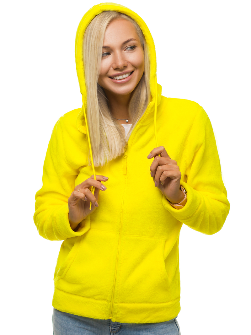 Dámska Mikina žltá OZONEE JS/HH004/26