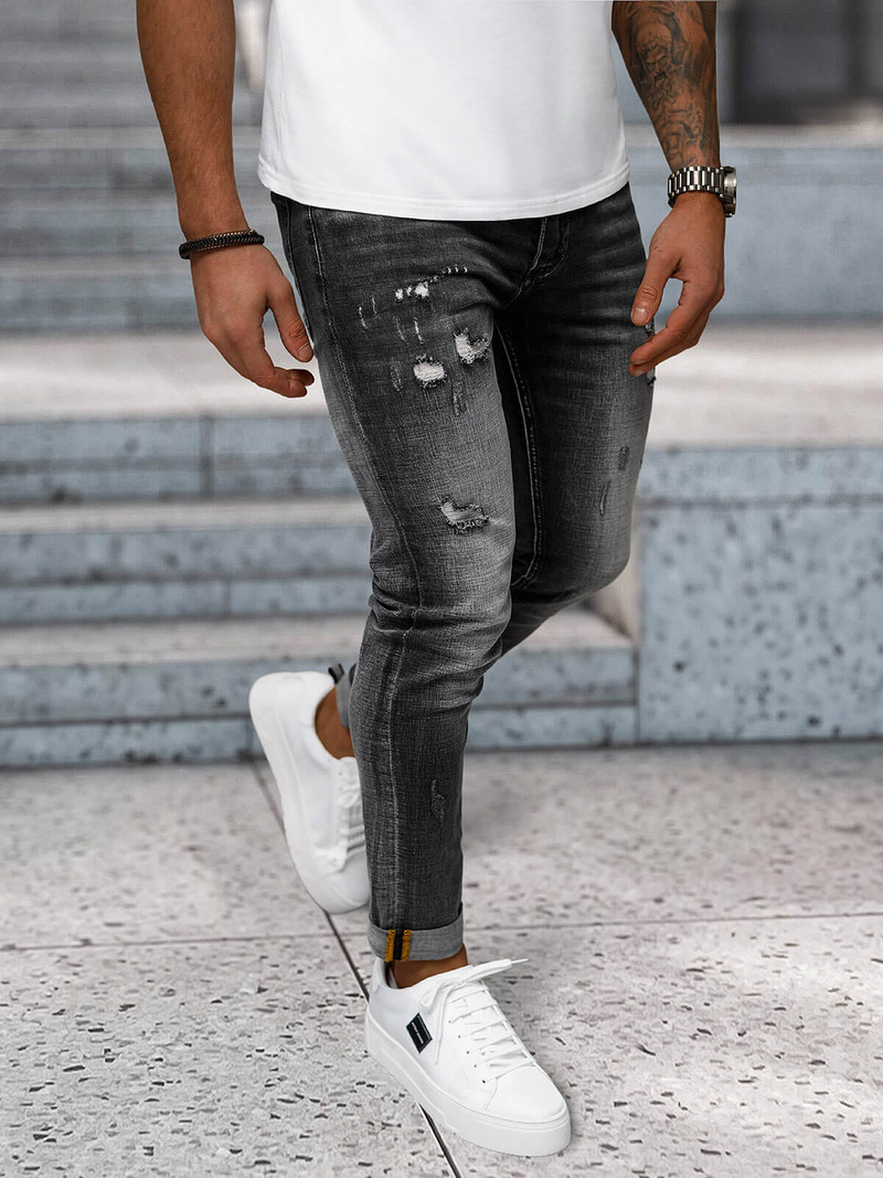 Pánske rifle Čierne OZONEE NB/MP0169G