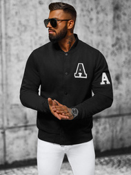 Pánska Mikina Čierna OZONEE NB/MF2020